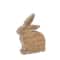 Wicker Rabbit D&#xE9;cor Set, 7.25&#x22; &#x26; 9&#x22;